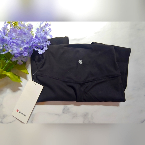 Lululemon Align Leggings High Rise 25 Size 6 And 8 Black - Picture 2 of 8